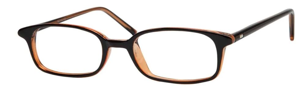 Boulevard Boutique BB2144 Black/Cider Full Rim Eyeglass Frames 46-19-140 NWT